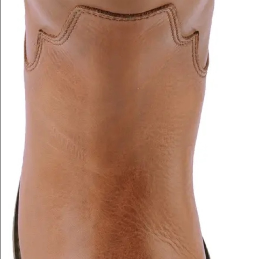 Classic Tall Brown Leather Riding Boot - Picture 6 of 8